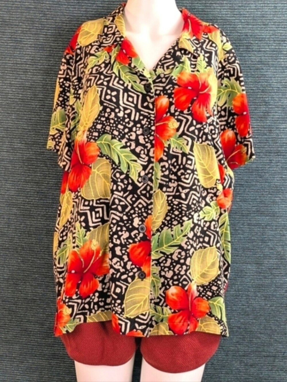 Vintage 90s White Stag Ladies XL "Hawaiian Shirt"